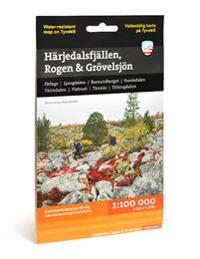 Härjedalsfjällen, Rogen & Grövelsjön (1:100 000)