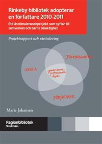 RINKEBY BIBLIOTEK ADOPTERAR EN FÖRFATTARE 2010-2011