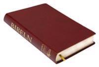 Svenska Folkbibeln (storformat, vinröd konstläder)