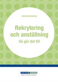 Rekrytering och anställning
