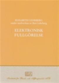 Elektronisk fullgörelse