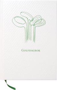 Golfdagbok Inbunden Golfbollsstruktur A5