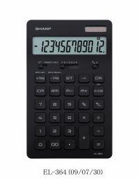 SHARP MINIRÄKNARE EL364BBK