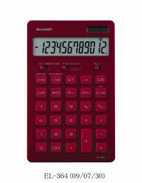 SHARP MINIRÄKNARE EL364BRD
