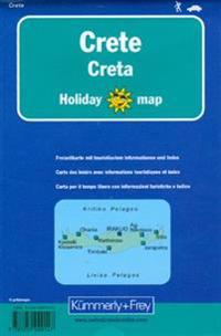 Kreeta 1:140 000 tiekartta