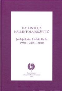 Hallinto ja hallintolainkäyttö