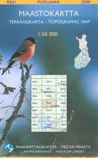 Maastokartta R521 Puolanka 1:50000