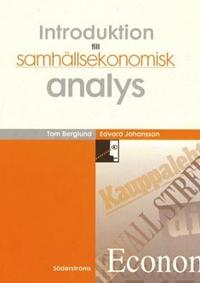 Introduktion för samhällsekonomisk analys