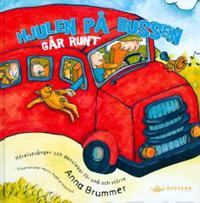 Hjulen på bussen går runt