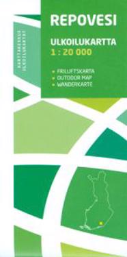 Repovesi ulkoilukartta 1:20 000