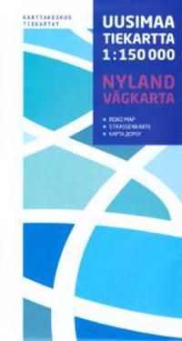 Uusimaa tiekartta, 1:150 000