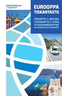 Eurooppa tiekartasto, 1:800 000