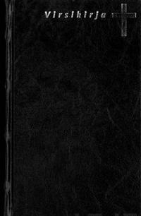 Virsikirja (kirkkovirsikirja, 120x195, musta, nuotillinen)