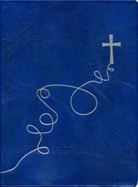 Virsikirja (taskuvirsikirja Risti, sininen, taipuisat muovikannet)