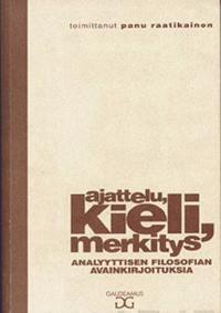 Ajattelu, kieli, merkitys