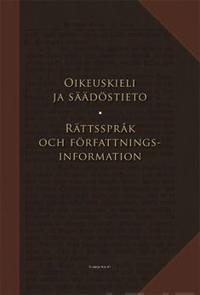 Oikeuskieli ja säädöstieto