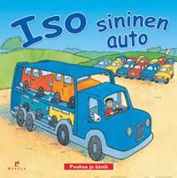Iso sininen auto