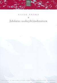 Johdatus osakeyhtiöoikeuteen