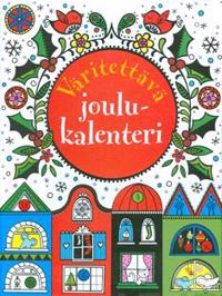 Väritettävä joulukalenteri