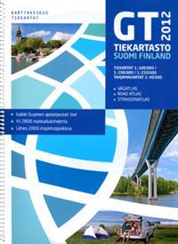 GT tiekartasto Suomi - Finland 2012, 1:200 000/1:250 000/1:100 000