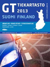 GT tiekartasto Suomi - Finland 2013, 1:100 000/1:200 000/1:250 000