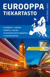 Eurooppa tiekartasto, 1:800 000