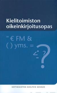 Kielitoimiston oikeinkirjoitusopas