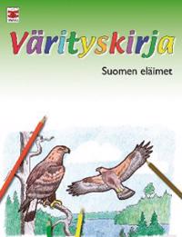 Suomen eläimet värityskirja 2