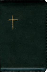 Raamattu (122x180 mm, nahkakansi, vetoketju, reunahakemisto, kartasto, 2 lukunauhaa)