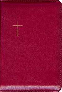 Raamattu (pienoisraamattu, 104x150 mm, nahkakansi, vetoketju, reunahakemisto, kartasto, 2 lukunauhaa)