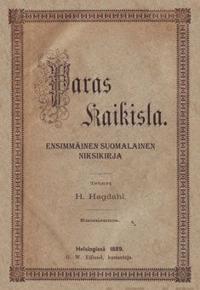 Paras kaikista - Ensimmäinen suomalainen niksikirja vuodelta 1889