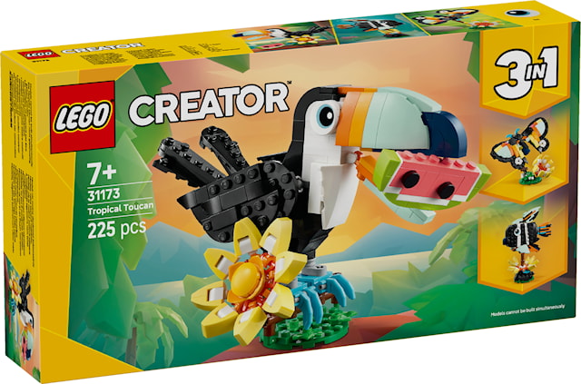 Produktbild 1 för Vilda djur: Tropisk tukan LEGO® MixCreator (31173)