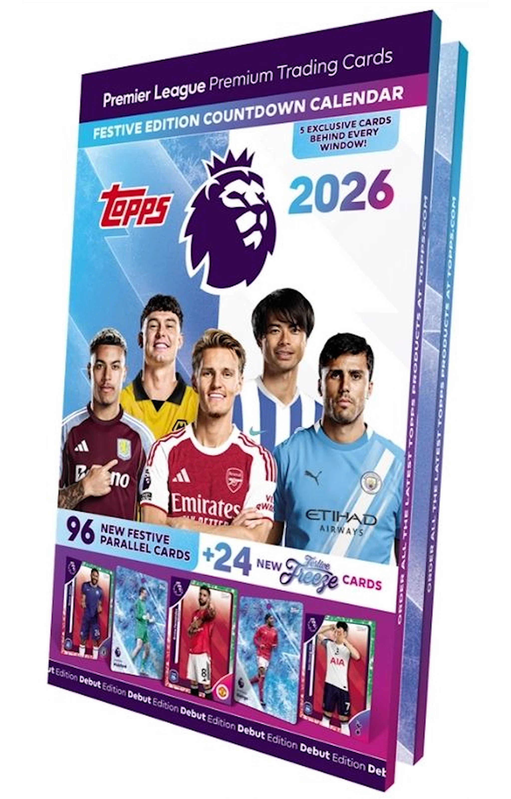 Produktbild för Premier League Adventskalender Topps