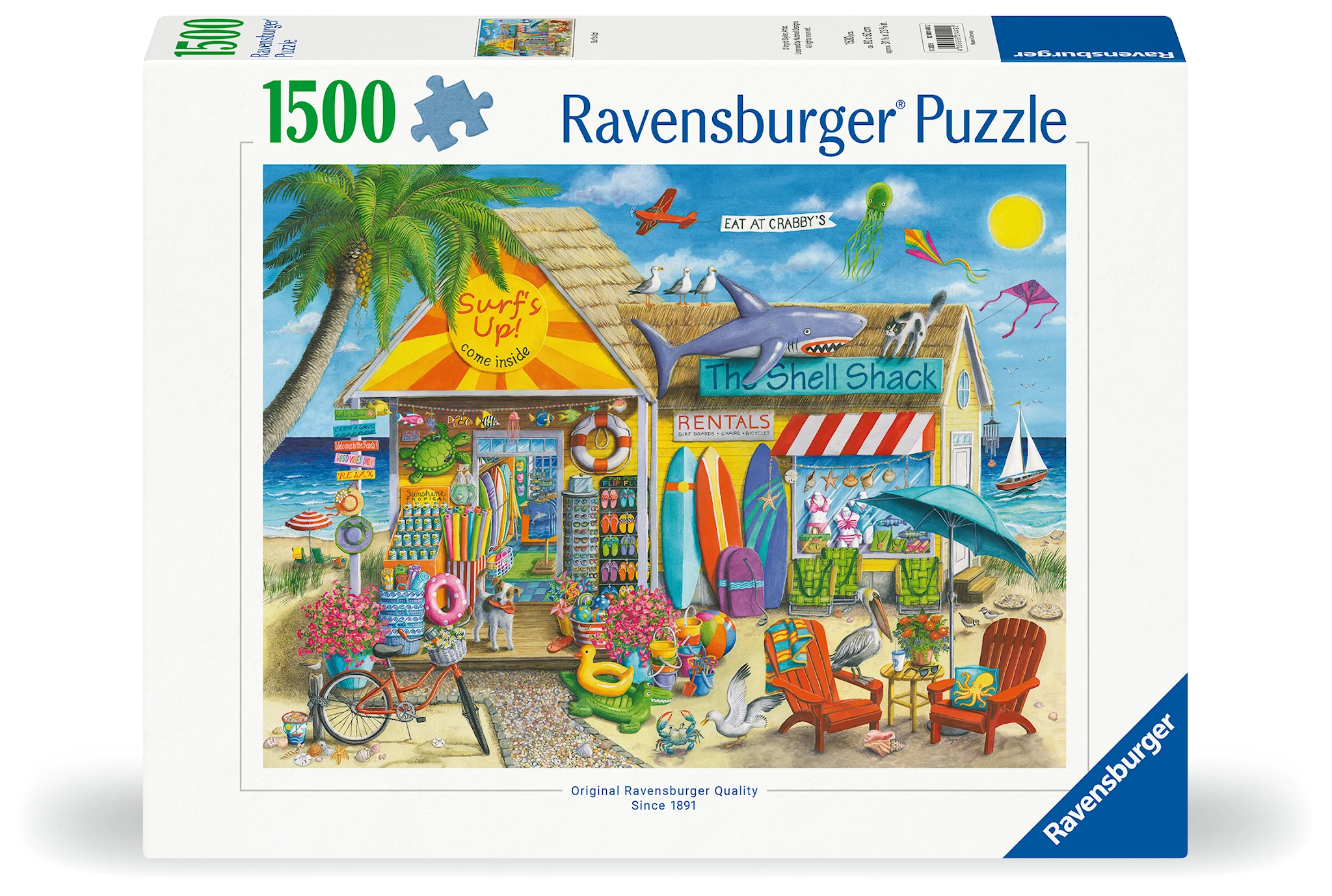 Tuotekuva ille Surf's Up Palapeli 1500 palaa, Ravensburger