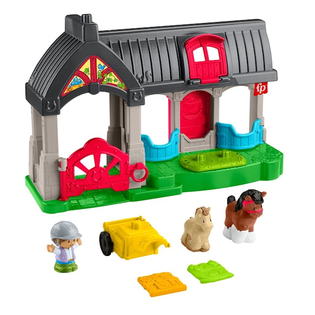 Tuotekuva 1 - Fisher-Price Little People -Hevostalli