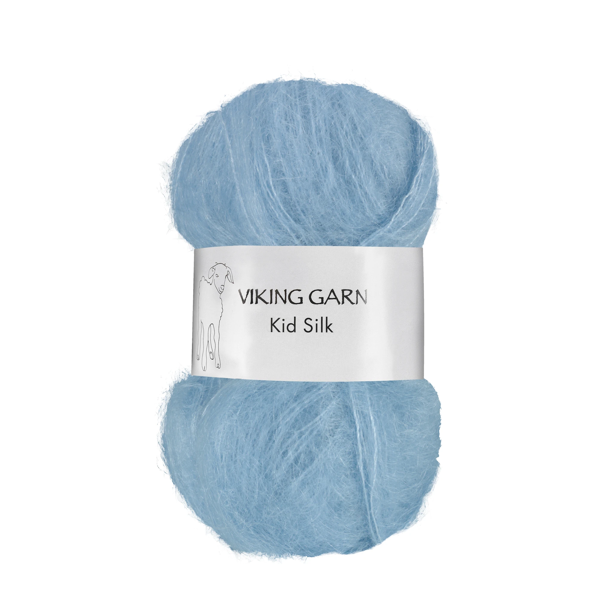 Produktbilde for Kid-Silk Garn 25 gr Viking Garn