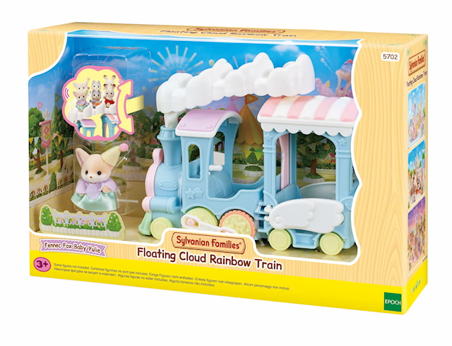 Produktbild 5 för Baby Regnbågståg Sylvanian Families