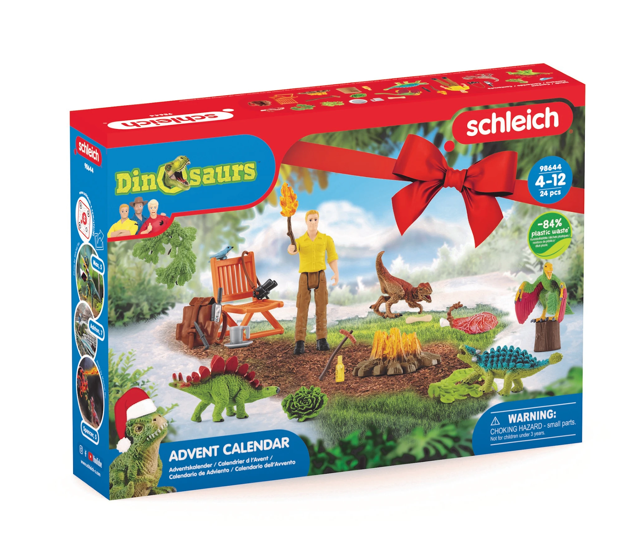 Produktbilde for Schleich Dinosaurier Adventskalender