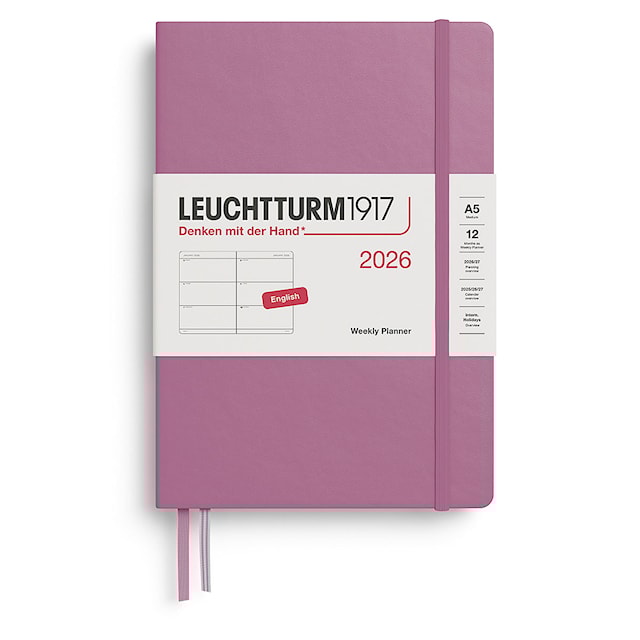 Weekly Planner 2026 A5 Dusty Rose Leuchtturm1917