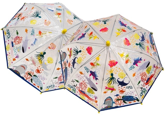 Fargeskiftende Paraply Deep Sea Floss & Rock