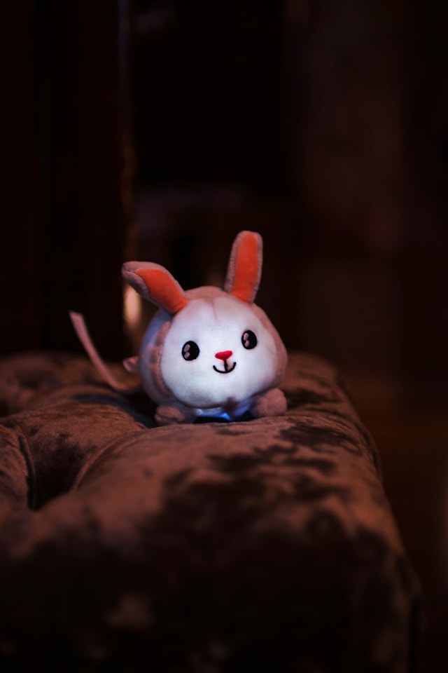 Produktbilde 3 for Myk Nattlampe Skakis Kanin Pabobo