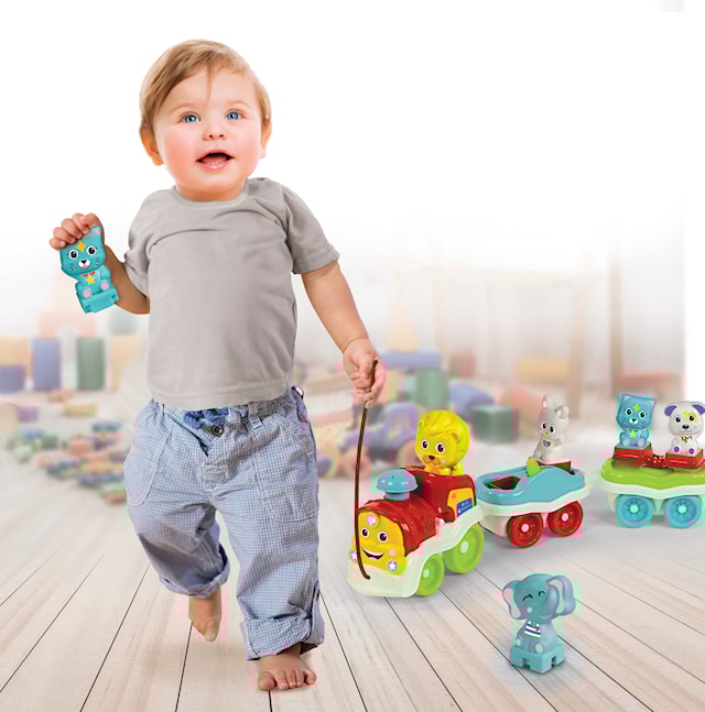 Produktbild 3 för Djurtåg med Ljud 3 in 1 Clementoni