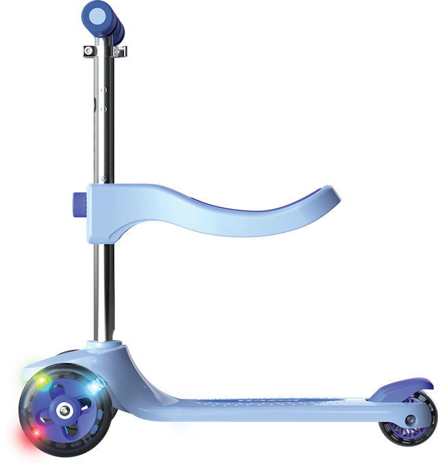 Produktbild 1 för Rollie Sparkcykel 2-i-1 Blå Razor