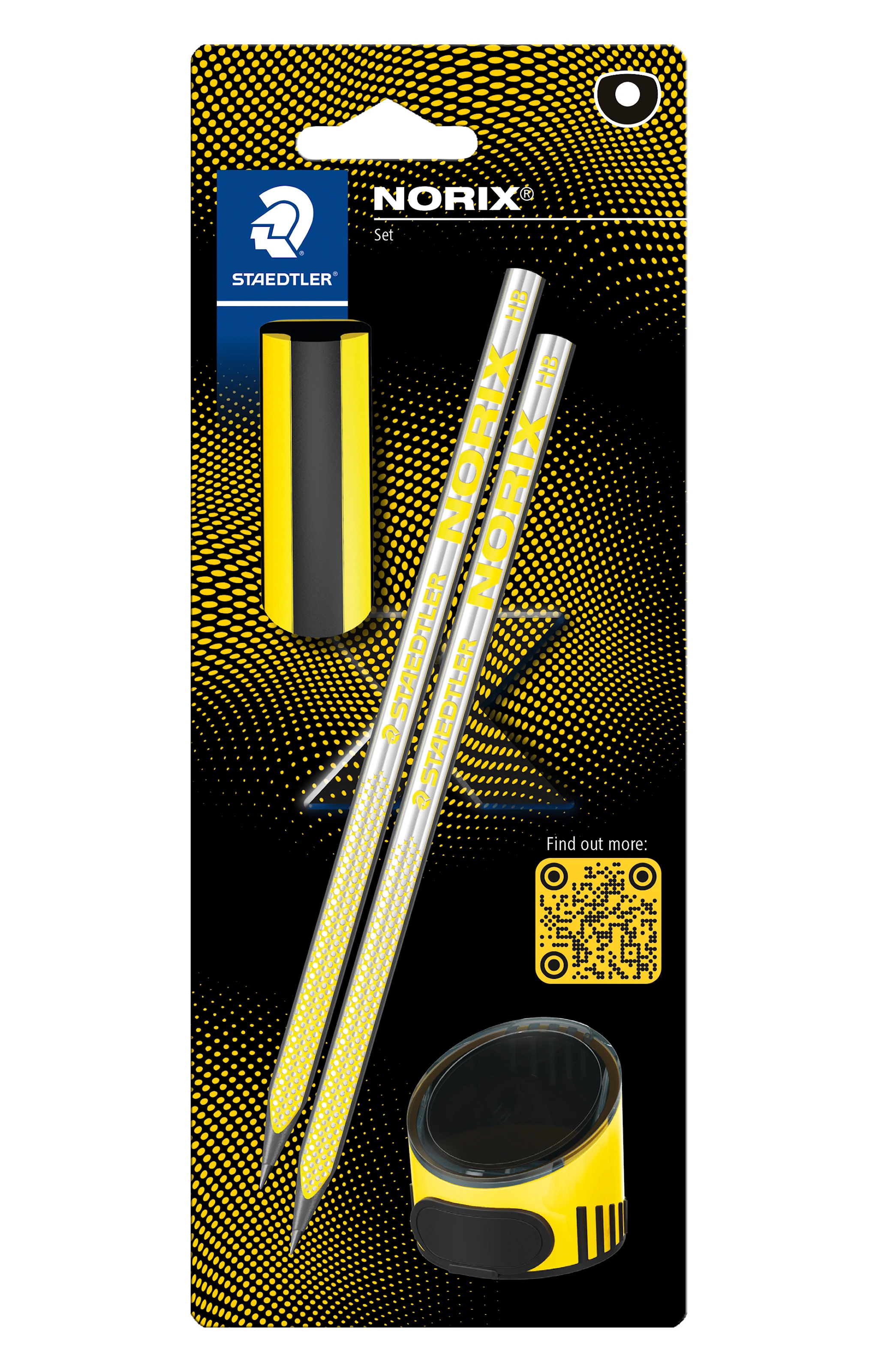 Tuotekuva ille Lyijykynät Norix HB Set 100% PEFC Staedtler