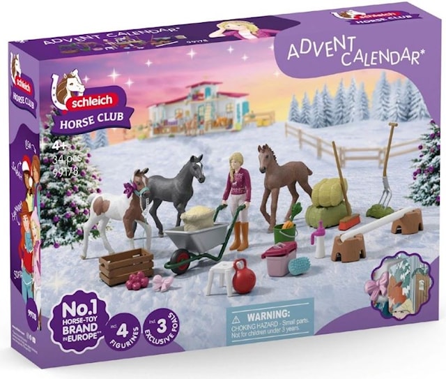 Produktbild 1 för Schleich Horse Club Adventskalender 2025