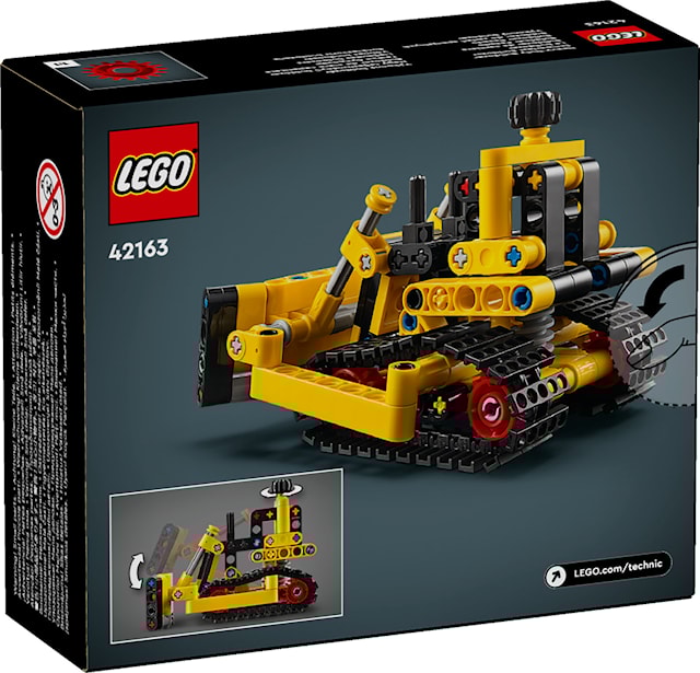 Produktbilde 3 for Mektig bulldoser LEGO® Technic (42163)
