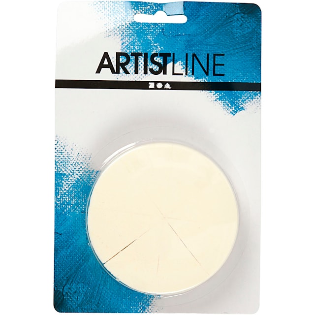 Produktbilde 3 for Svamper, L: 40 mm, B: 25 mm, hvit, 8 stk./ 1 pk.