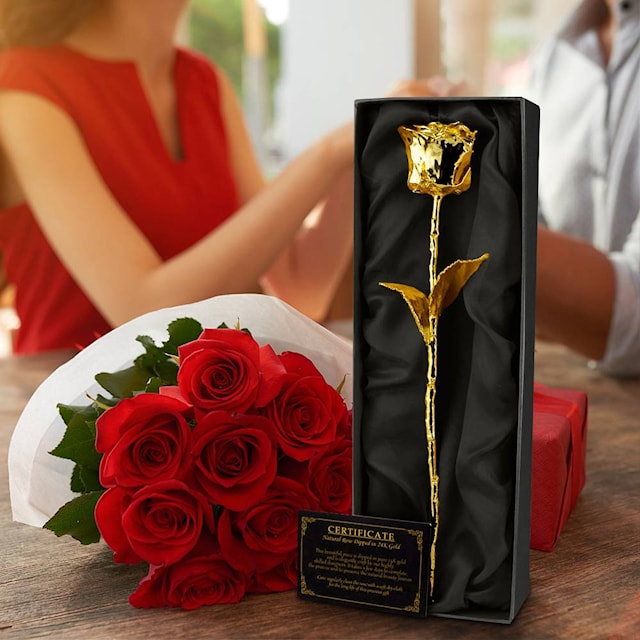 Produktbilde 1 for 24K Golden Rose - Black Box