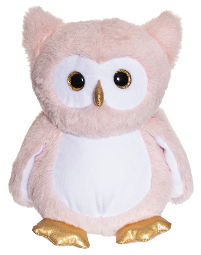Produktbilde 1 for Självlysande Nattlampa Uggla Rosa Teddykompaniet