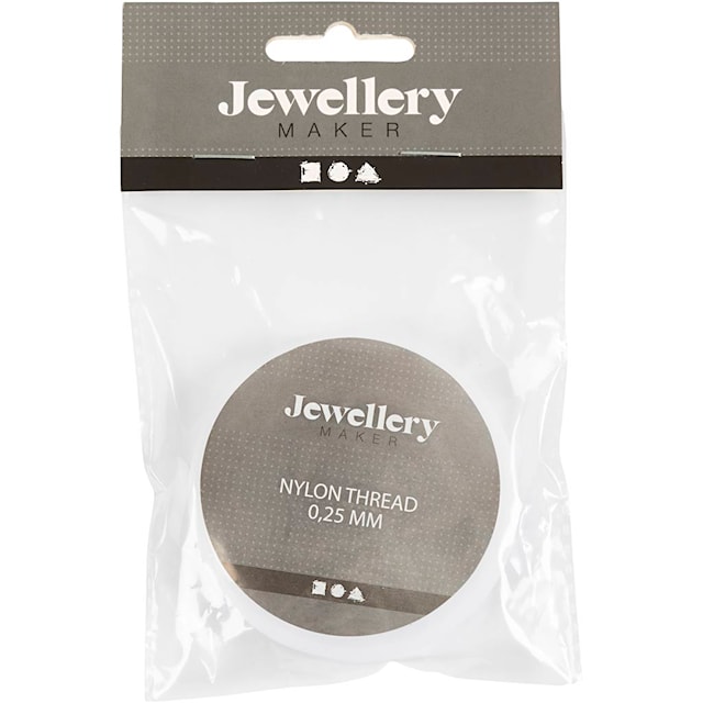Produktbilde 1 for Nylåntråd, tykkelse 0,25 mm, Strekkstyrke: 7,5 kg, 100 m/ 1 rl.
